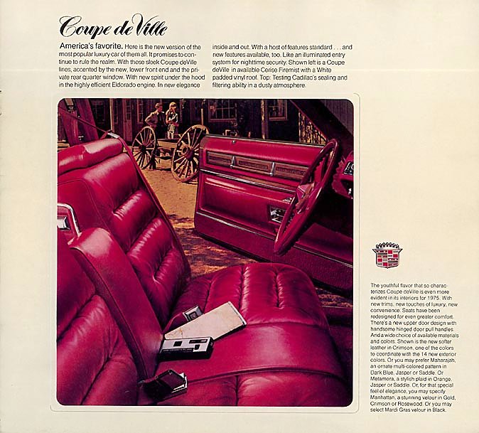 1975 Cadillac Brochure Page 13